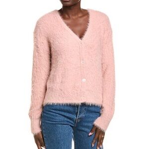 Velvet by Graham & Spencer Soft Pink Cardigan